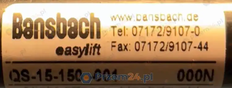 BIBUS-QS-15-150-C5C5-V-400N-(Bansbach-Easylift-QS-15-150-001)-GAS-SPRING-New-5