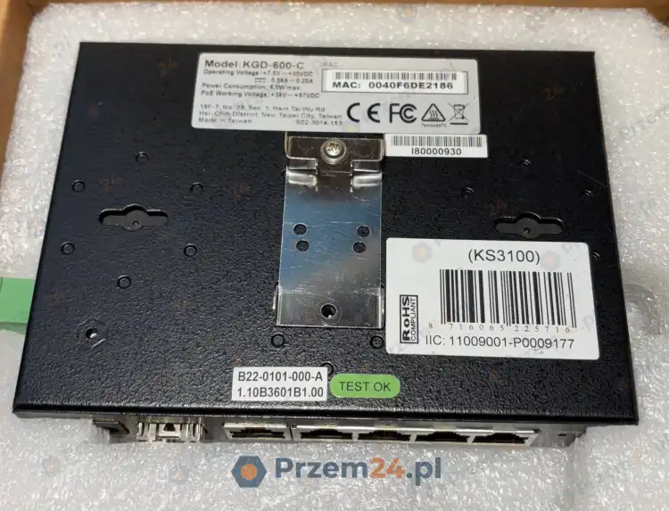 KTI-Networks-KGD-600-C-Industrial-6-port-Gigabit-Ethernet-switch-New-in-box-5