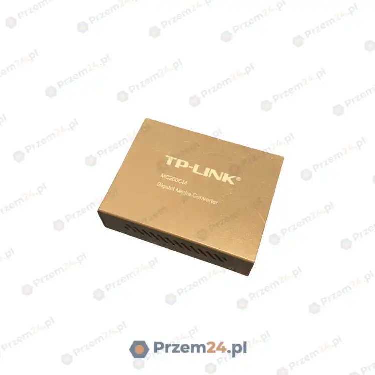 TP-Link-MC200CM-Media-converter-9V-0,6A-Used