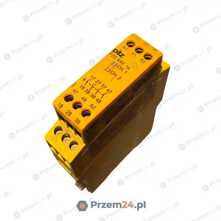 Pilz-774581-PZE-X4V-1s-PZE-X4V-1-24VDC-4n-o-fix-Safety-Relay-New-no-box-2