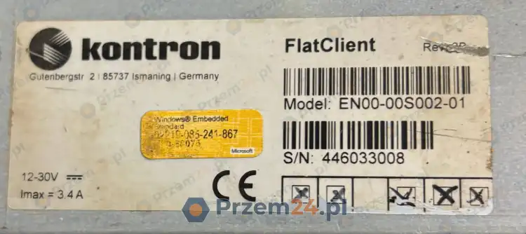 Kontron-EN00-00S002-01-EN0000S00201-FlatClient-Panel-PC-Used-3