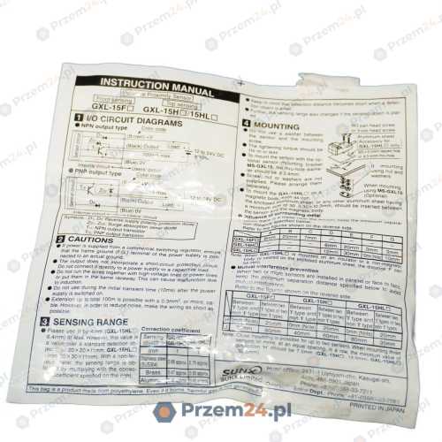 SUNX-GXL-15HB-GXL15HB-Inductive-Proximity-Sensor-New-in-box-2