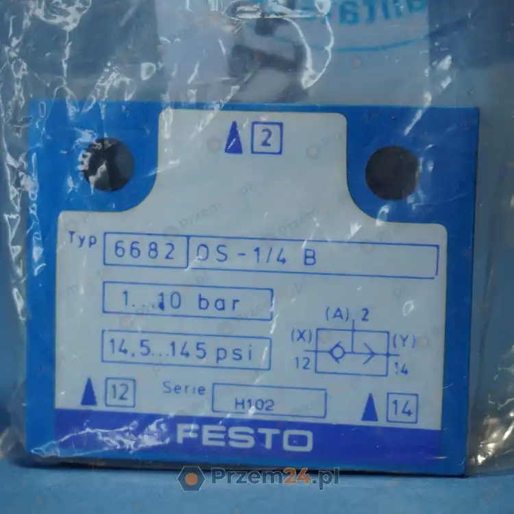 Festo-OS-1-4-B-6682-Pneumatic-Valve-New-in-box-2