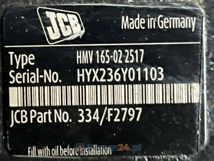 JCB-334-F2797-(Linde-HMV-165-02-2517)-Hydraulic-motor-for-JCB-525-60AG