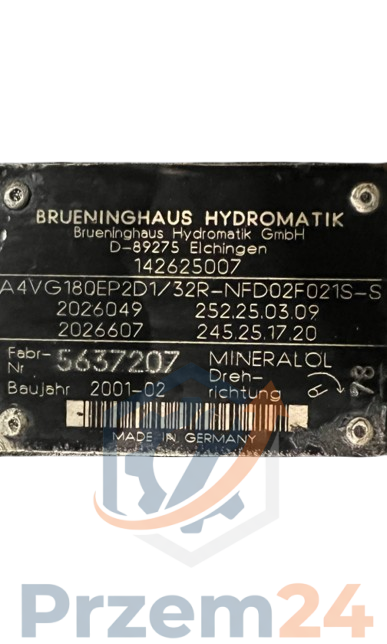 Brueninghaus-A4VG180EP2D1-32R-NFD02F021S-S-(2026049-2026607)-Hydraulic-pump