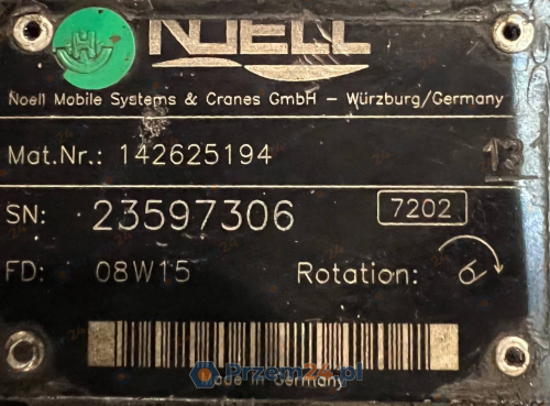 Noell-142625194-Hydraulic-Pump