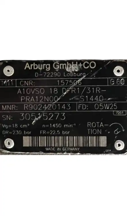Arburg-A-A10VSO-18-DFR1-31R-PRA12N00-S1440-(R902420143)-Hydraulic-pump