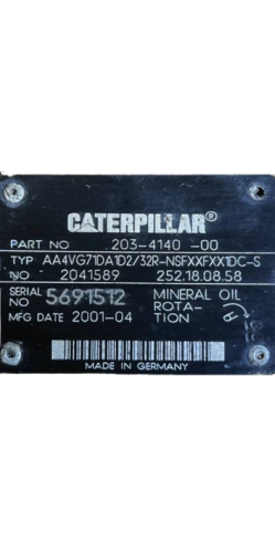 Caterpillar-203-4140-(Rexroth-R902041589)-Hydraulic-Pump-for-Caterpillar
