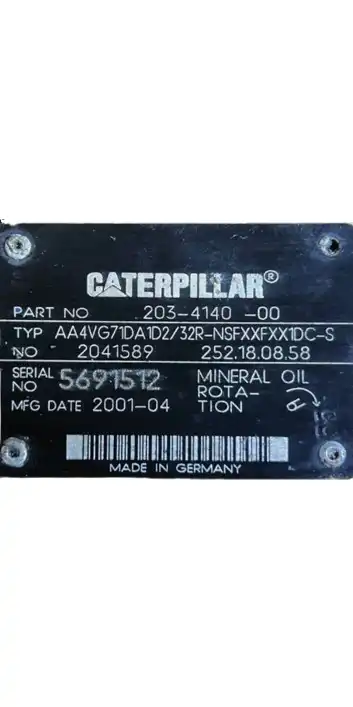 Caterpillar-203-4140-(Rexroth-R902041589)-Hydraulic-Pump-for-Caterpillar