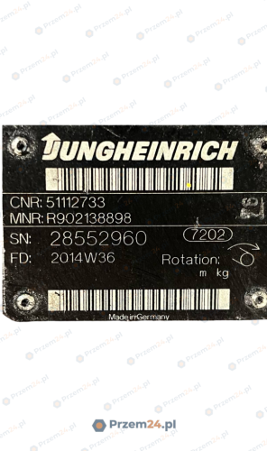 Jungheinrich-51112733-(Rexroth-A4VG56EP3D1-32R-NAC13F023SC-S)-Hydraulic-pump