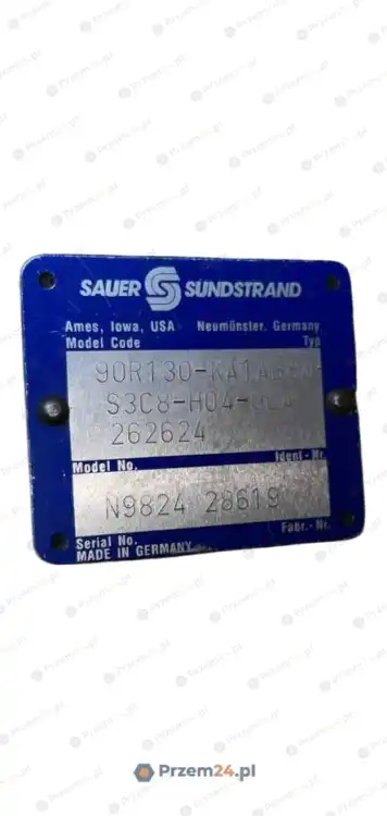 Sauer-Sundstrand-90R130-KA1AB80-S3C8-H04-GLA-262624-Hydraulic-Pump-for-Class
