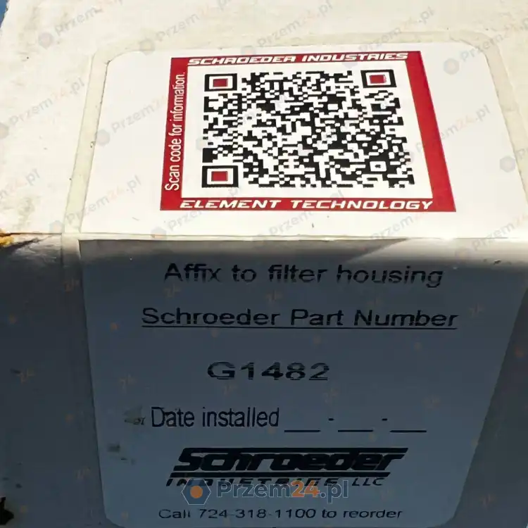 Schroeder-G1482-Hydraulic-Fluid-Filter-New-in-box-3