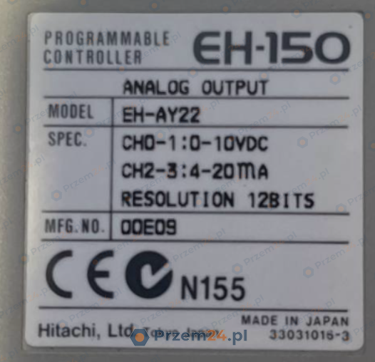 Hitachi-EH-150-EH-AY22-Output-Module-0-10VDC-4-20Ma-3