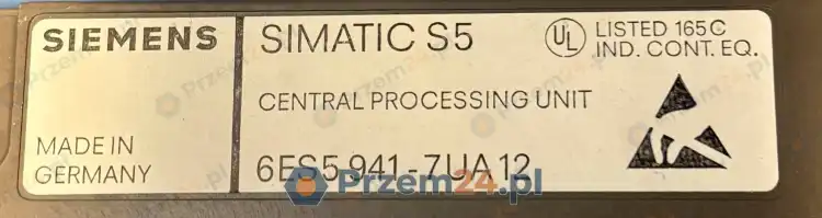 Siemens-SIMATIC-S5-6ES5-941-7UA12-6ES59417UA12-Central-Processing-Unit-5