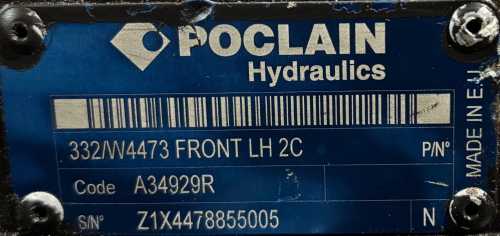JCB-332-W4473-(Poclain-A34929R)-Left-hydraulic-motor-JCB-515-40-JCB-516-40