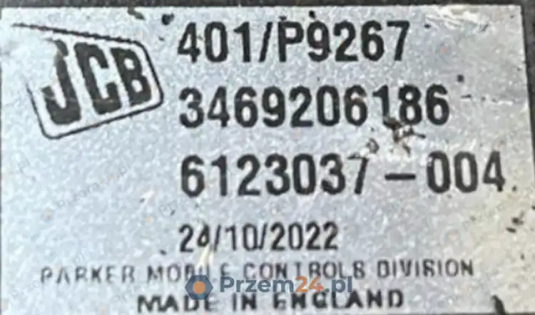 JCB-401-P9267-(Parker-3469206186)-Hydraulic-valve-block-for-JCB-509-45-TC