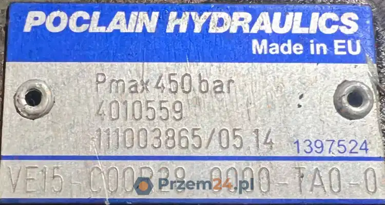 Poclain-Hydraulics-VE15-C00R28-0000-TA0-0-4010559-Hydraulic-valve