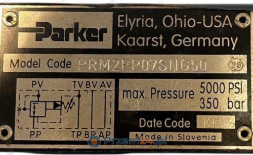 Parker-PRM2PP07SNG50-Hydraulic-Valve,-350-bar-5000-psi-2