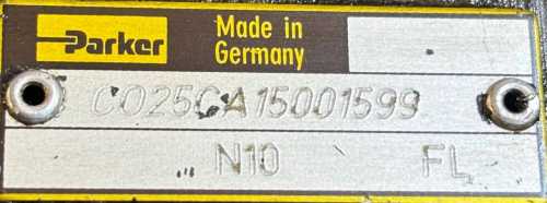 Parker-C025CA15001599-Hydraulic-valve