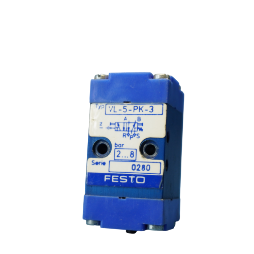 FESTO-VL-5-PK-3-VZ0-3-PK-3-Pneumatic-Control-Valve-with-Plate