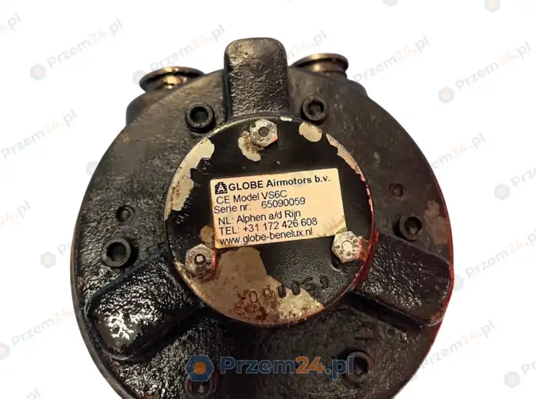 Globe-VS6C-A15006500-Vane-Air-Motor-3.4kW-10.5Nm-3000rpm-6
