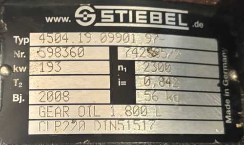 Stiebel-4504.19.09901.97-598360-Gearbox-193kW