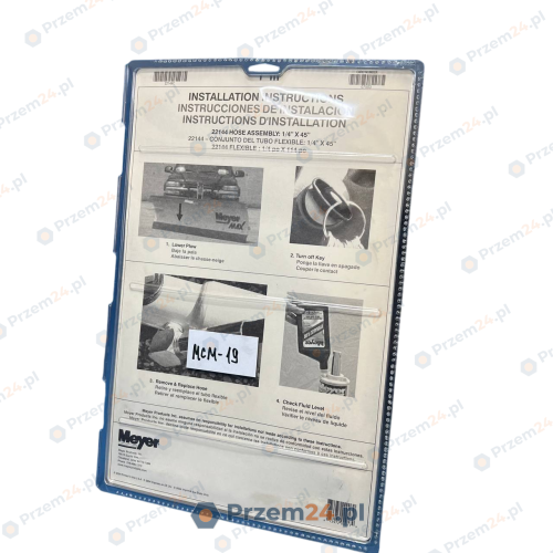 Meyer-22144-Hydraulic-Hose-Assy-1-4''-X-45''-Long-(Set-of-2)-2