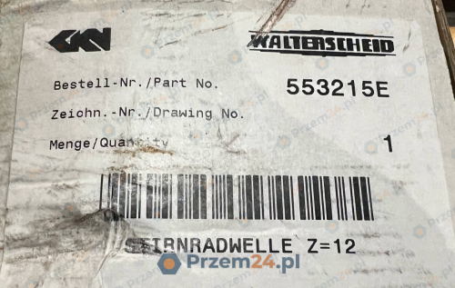 Walterscheid-GKN-553215E-Front-Differential-Shaft-Z=12-2