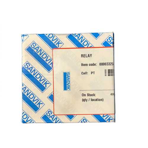 Sandvik-08003325-080-033-25-Relay-(Set-of-3)