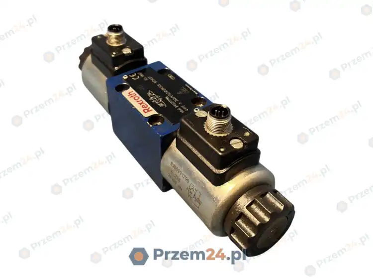 Rexroth-4WE-6-J62-EG24N9K33L-S0407-R900972986-Hydraulic-control-valve-+-Rexroth-R900991798-Coil-24VD-4