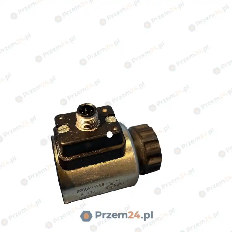 Rexroth-4WE-6-J62-EG24N9K33L-S0407-R900972986-Hydraulic-control-valve-+-Rexroth-R900991798-Coil-24VD-7