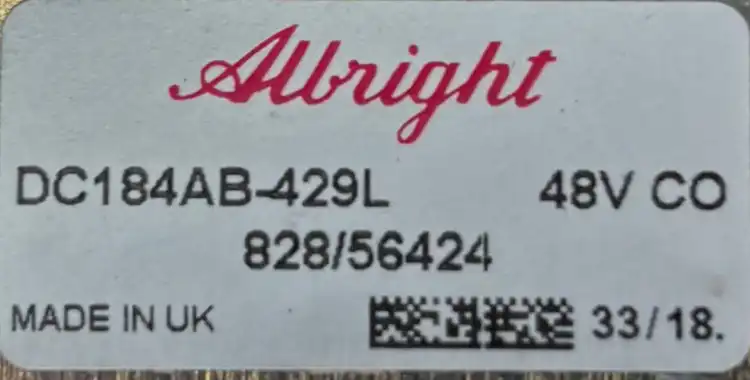 Albright-DC184AB-429L-Relay-Contactor-2180-254-Hardware-Kit-4