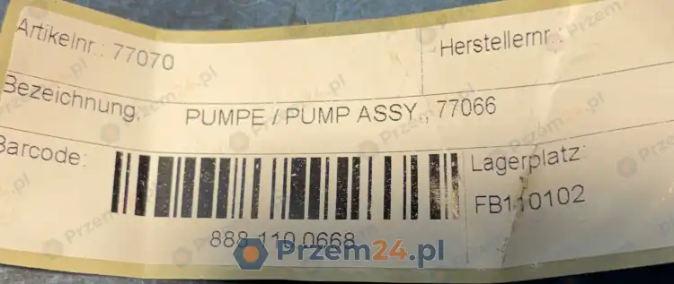 Genie-77070-77070GT-77066-PUMP-ASSY-3