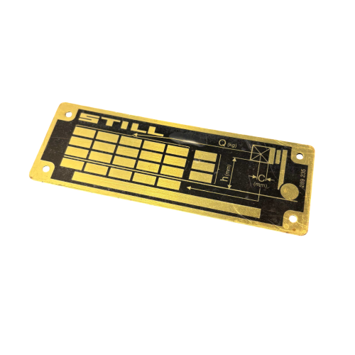 Still-289235-289-235-Forklift-manufacture-plate