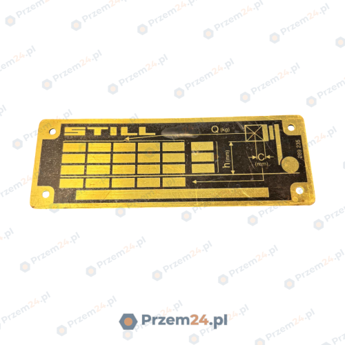 Still-289235-289-235-Forklift-manufacture-plate-2