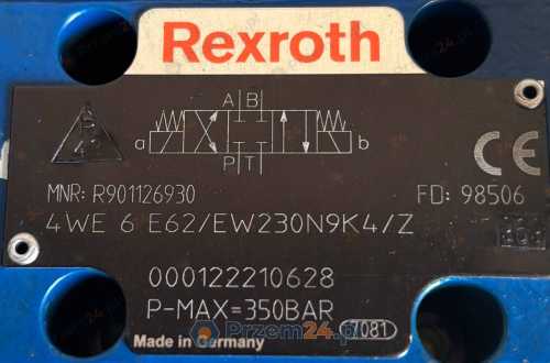 Rexroth-4WE-6-E62-EW230N9K4-Z-R901126930-Hydraulic-Valve-350Bar-2