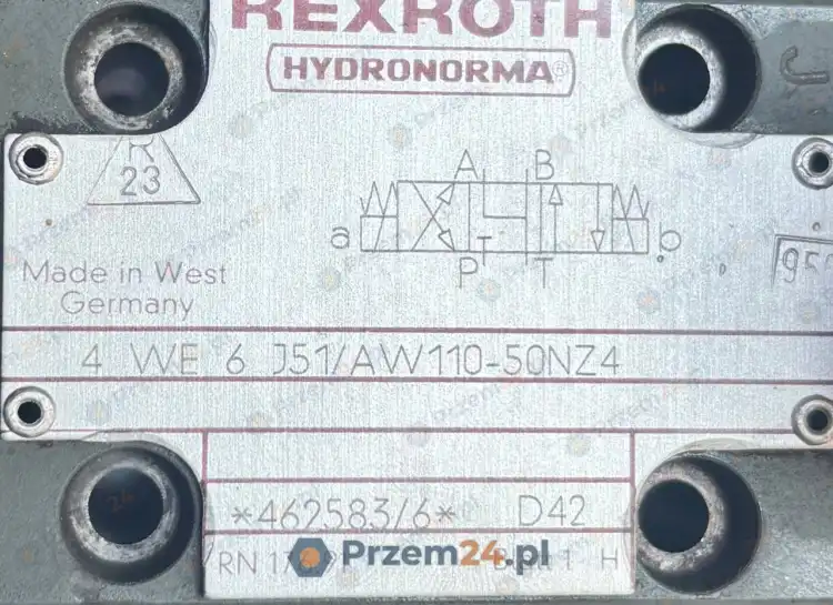 Rexroth-Hydronorma-4-WE-6-J51-AW110-50NZ4-462583-6-Hydraulic-Valve-2