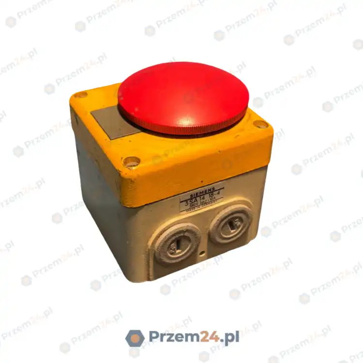 Siemens-3SA14-18-4-E-Stop-Twist-Release-W-Enclosure-380V-10A