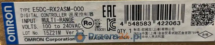 Omron-E5DC-RX2ASM-000-Digital-Temperature-Controller-100-240VAC-3