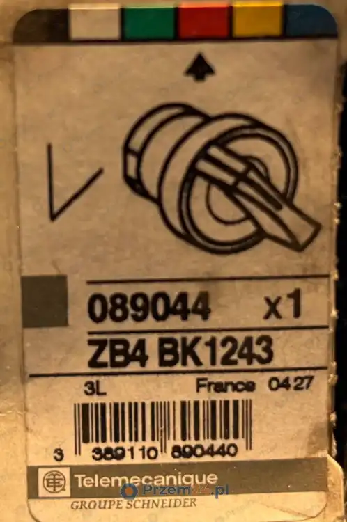 Telemecanique-ZB4BK1243-089044-Red-Selector-Switch-Head-3