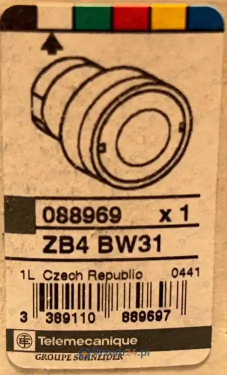 Telemecanique-ZB4-BW31-088969-White-Selector-Switch-Head-5-PIECES-3