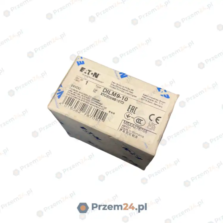 Eaton-DILM9-10-XTCE009B10TD-Contactor-4kW-400V-24VDC