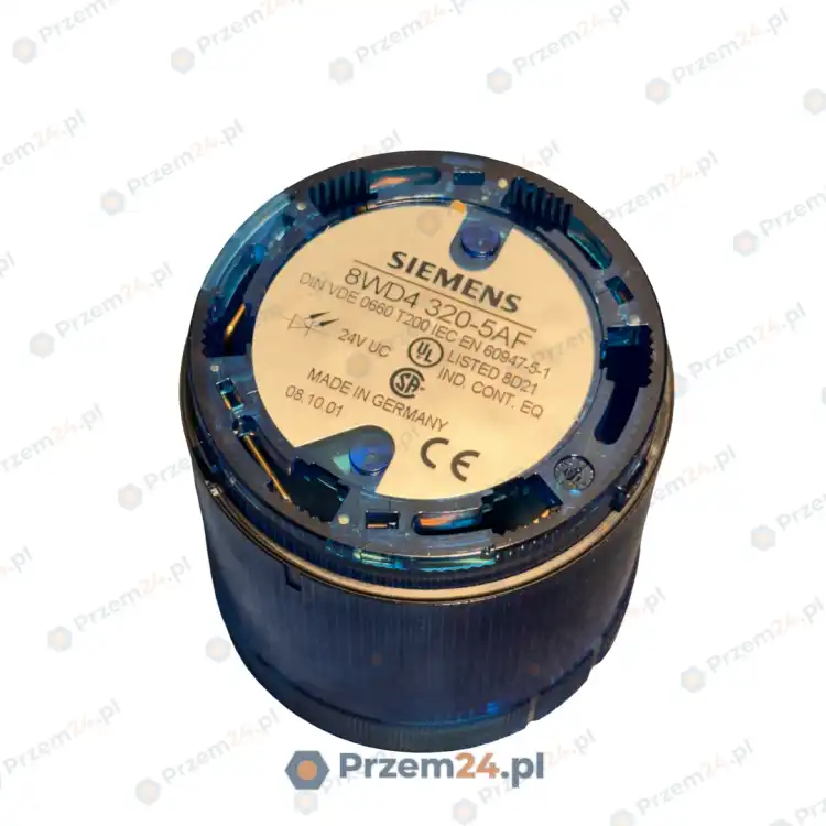 Siemens-8WD4-320-5AF-8WD4320-5AF-Blue-Signaling-Column-24V-UC
