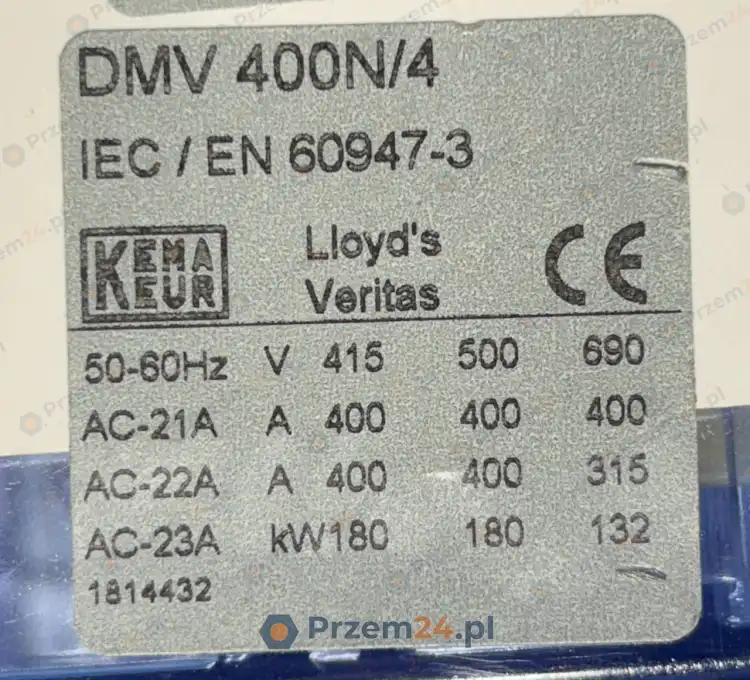 KEMA-KEUR-Eaton-DMV-400N-4-1814432-Switch-disconnector-50-60Hz-400A-5