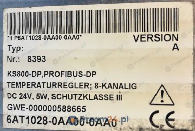 SIEMENS-6AT1028-0AA00-0AA0-KS800-DP-PROFIBUS-DP-Temperature-Controller-24V-5W-6