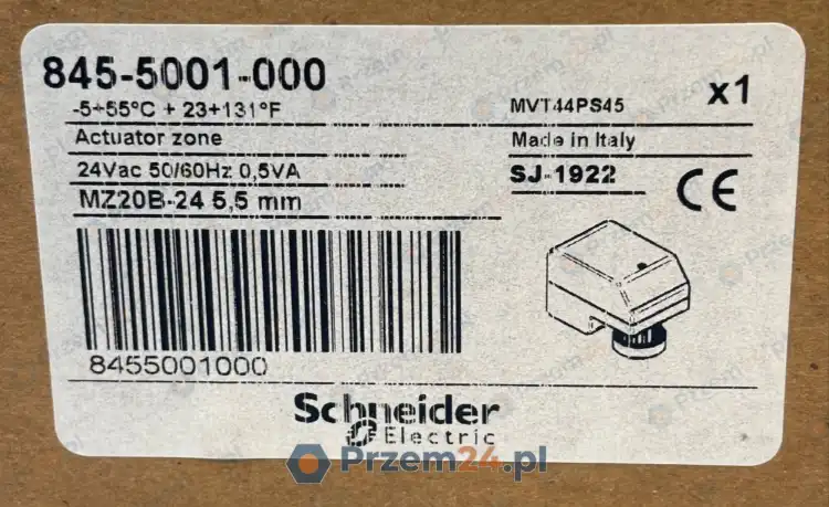 Schneider-Electric-845-5001-000-MZ20B-24-Damper-Actuator-AC-24-V-50-60-Hz-4