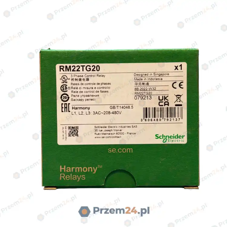 Schneider-Harmony-RM22TG20-079213-Przekaźnik-kontroli-3-fazowy