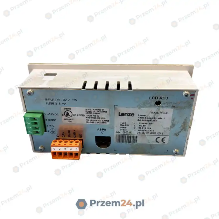 Lenze-EPM-H310-00413188-Operator-Panel-3