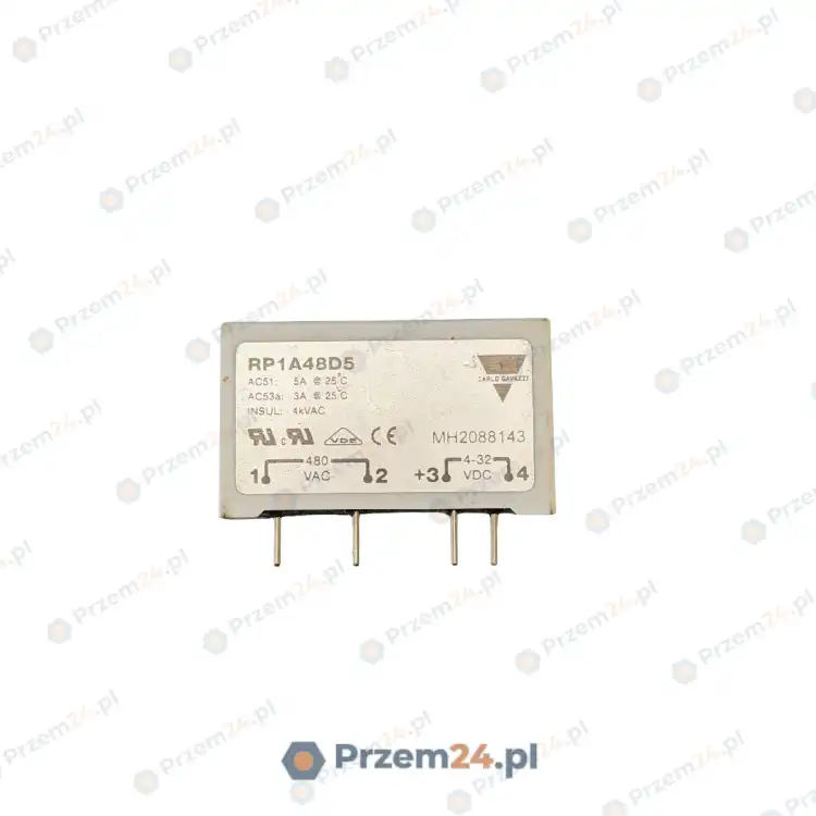 Carlo-Gavazzi-RP1A48D5-Relay-5A-480VAC