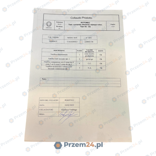 Rotomec-CASA048421-60000419-APEM-ITALIA-0514-0050-LC-49000024-Control-panel